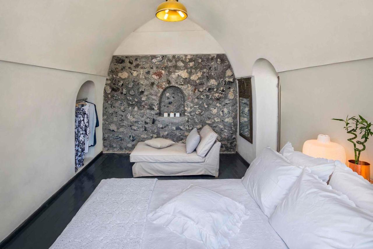 Sandandstone Villa Santorini Megalochori  Ngoại thất bức ảnh